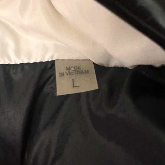 SAM S 13/NYC Freedom Quilted Down Vest Womens Size Large White Snowboard Winter - Picture 5 of 16